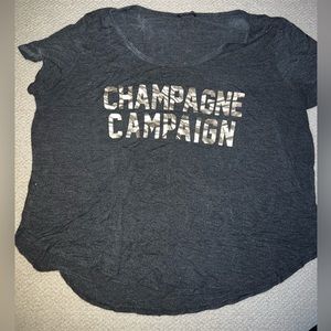 💕 Champagne Campaign Tee Shirt Size 2X